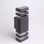 Oprawa elewacyjna OE-1S 2XGU10 IP54 ANTRACYT