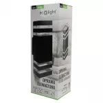 Oprawa elewacyjna OE-1C 2XGU10 IP54 CZARNA