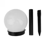 Solarny Słupek Ogrodowy LED okrągły klosz SSO-5