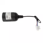 Gniazdo plastikowe E27 z zawieszką CZARNE