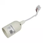 Gniazdo plastikowe E27 z zawieszką