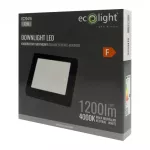 DOWNLIGHT N/T KWADRAT 12W 4000K CZARNY DL-1