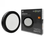 DOWNLIGHT N/T OKRĄG 18W 4000K CZARNY DL-1