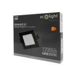 DOWNLIGHT P/T KWADRAT 12W 4000K CZARNY DL-1