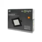 DOWNLIGHT P/T KWADRAT 6W 4000K CZARNY DL-1