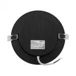 DOWNLIGHT P/T OKRĄG 12W 4000K CZARNY DL-1