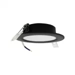 DOWNLIGHT P/T OKRĄG 6W 4000K CZARNY DL-1