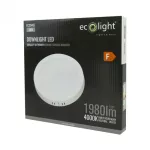 DOWNLIGHT N/T OKRĄG 18W 4000K BIAŁY DL-1