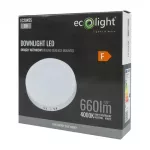 DOWNLIGHT N/T OKRĄG 6W 4000K BIAŁY DL-1