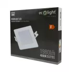 DOWNLIGHT P/T KWADRAT 18W 4000K BIAŁY DL-1