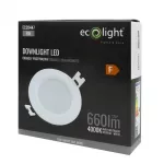 DOWNLIGHT P/T OKRĄG 6W 4000K BIAŁY DL-1