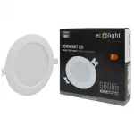 DOWNLIGHT P/T OKRĄG 6W 4000K BIAŁY DL-1