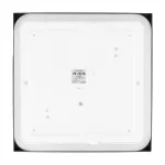 PLAFON 2xE27 N/T KWADRAT CZARNY