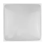 PLAFON 2xE27 N/T KWADRAT BIAŁY