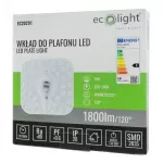 Wkład do plafonu LED 18W 4000K 1800lm