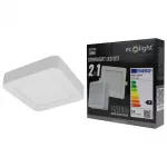 Downlight 18W kwadrat CCT 2w1