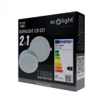 Downlight 12W okrągły CCT 2w1