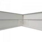 RAMKA ZATRZ. N/T 1200x300 BACKLIT PVC 6.5cm BIAŁA