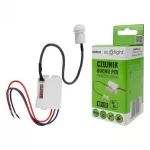 Czujnik ruchu PIR CP-12 z zewnętrzną sondą BIAŁY