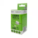 Czujnik ruchu PIR CP-12 z zewnętrzną sondą BIAŁY