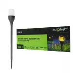 Solarny Słupek Ogrodowy LED PŁOMIEŃ SSO-1 1600K