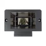 Oprawa elewacyjna plastik OE-6S 2xGU10 ANTRACYT