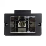 Oprawa elewacyjna plastik OE-6C 2xGU10 CZARNA