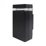 Oprawa elewacyjna plastik OE-5C 1xGU10 CZARNA