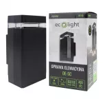 Oprawa elewacyjna plastik OE-5C 1xGU10 CZARNA