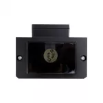 Oprawa elewacyjna plastik OE-5C 1xGU10 CZARNA