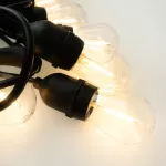 Girlanda Ogrodowa LED 10m +10 x G45 E27 1W 2700K