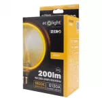 SERIA ZERO 4W 200lm E27 G130 Amber