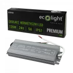 Zasilacz hermetyczny PREMIUM 120W 24V