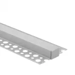 Profil GN01 natynkowy anodowany +klosz mrożony 1m