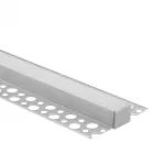 Profil GN03 natynkowy anodowany +klosz mleczny 3m