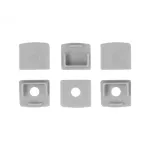 Profil GN03 natynkowy anodowany +klosz mleczny 3m