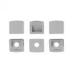 Profil GP03 podtynkowy anodowany +klosz transp. 3m