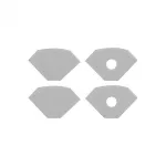 Profil R02 narożny biały +klosz transp. 2m