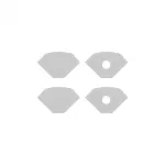 Profil R02 narożny biały +klosz mleczny 2m