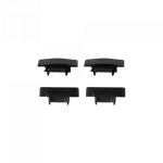 Profil P02 podtynkowy czarny +klosz mrożony 2m