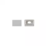 Profil GNS01 natynkowy biały + klosz transp. 1m