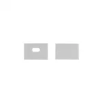 Profil GNS01 natynkowy biały + klosz mleczny 1m