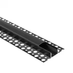 Profil GNS02 natynkowy czarny + klosz czarny 2m