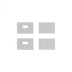 Profil GNS02 natynkowy biały + klosz mleczny 2m