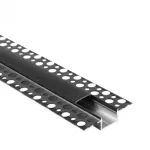 Profil GPS02 podtynkowy czarny + klosz czarny 2m