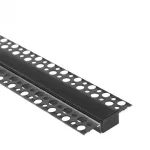 Profil GPS02 podtynkowy czarny + klosz czarny 2m