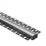 Profil GPS02 podtynkowy czarny + klosz transp. 2m