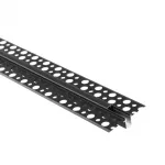 Profil GPW-02 podtynkowy czarny + klosz czarny 2m