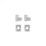 Profil GPW-02 podtynk. anodowany+ klosz mleczny 2m