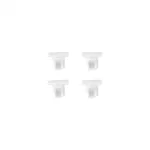 Profil PW-02 natynkowy biały + klosz mrożony 2m